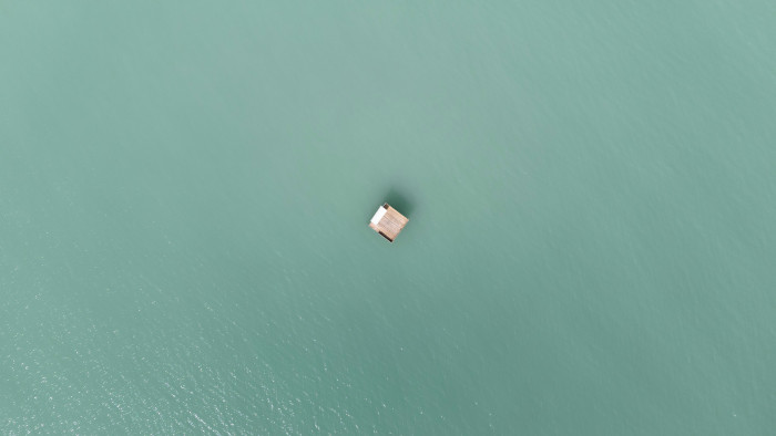 Megdermedt a Balaton