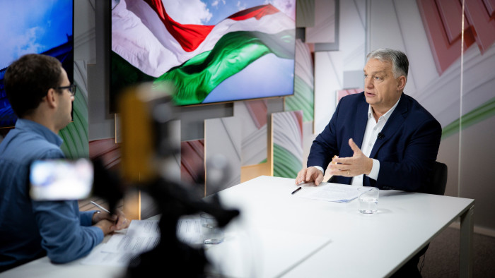 Orbán Viktor: amíg nem áll helyre a béke, a gazdaság köhögni fog