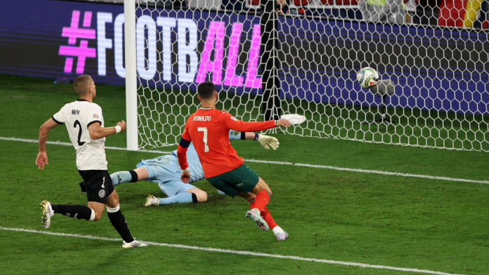 Cristiano Ronaldo góljával nyertek a portugálok Münchenben