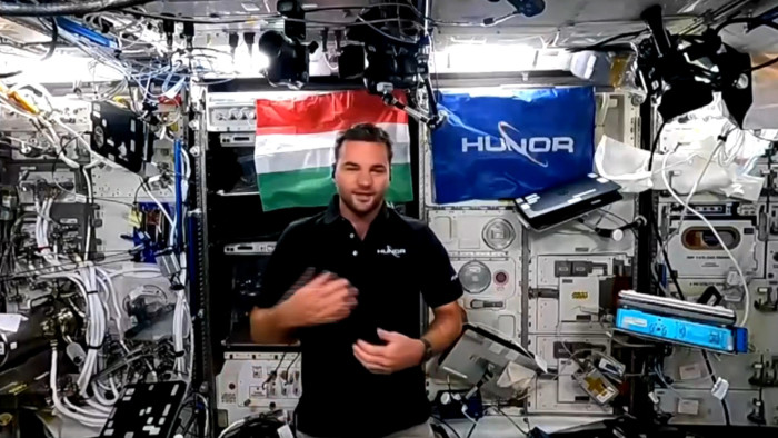 Kapu Tibor ültetett is az ISS-en – videó